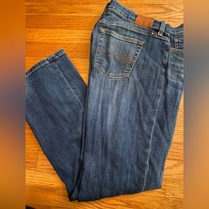 Lucky Brand easy rider - Dark blue denim jeans